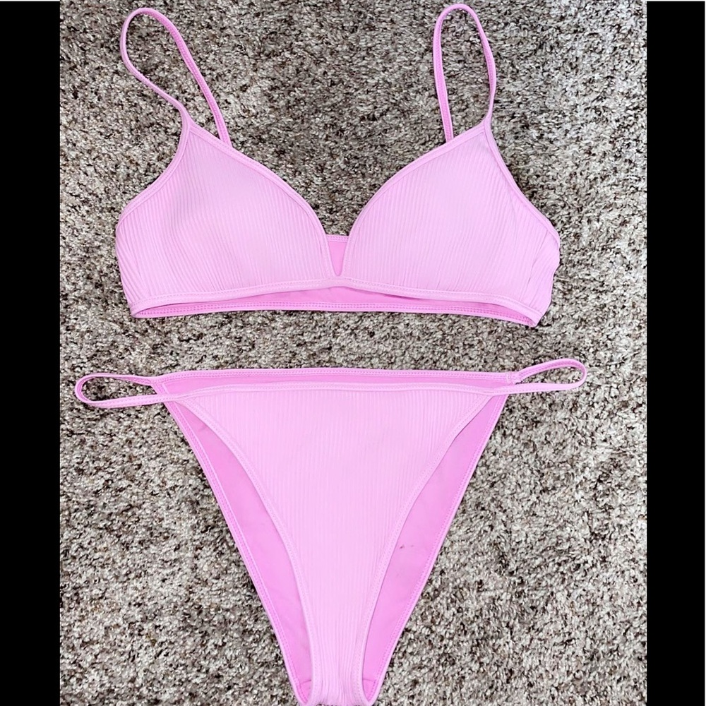 pink pacsun bikini